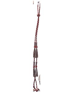 Rienda Cerda De Caballo WD 11-1082- Rojo/Negro