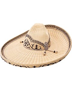 Sombrero Charro Mimbre WD 11-790 Natural-Beige