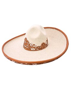 Sombrero Charro Lana Laser WD 11-769 Crema