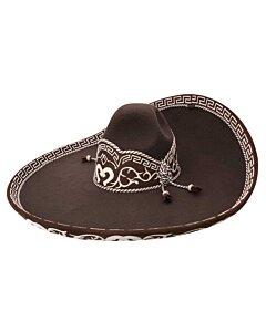 Sombrero Charro Galoneado WD 11-784 Café
