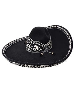 Sombrero Charro Galoneado WD 11-785 Negro