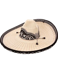 Sombrero Charro Mimbre WD 11-791 Natural-Café