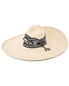 Sombrero Charro Piña WD 741 Natural/Negro