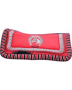 Suadero Lona Cuadrado WD 11-1065 Rojo-Negro
