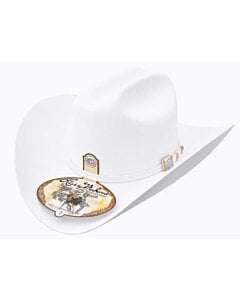 Texana Larry Mahan's Independencia 100X Brim 4 White