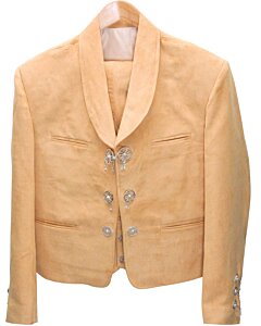 Traje Charro 3 Piezas Color Mostaza WD 11-1003