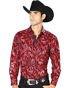 Camisa Vaquera Color Vino El Señor DLC 43588