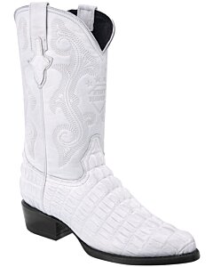 Botas Vaqueras Imitación Caimán Color Blanco WD 11-236