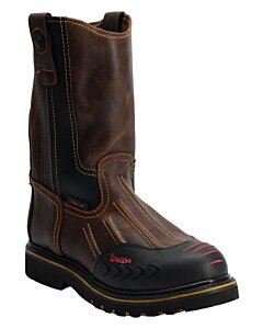 Botas De Trabajo Con Puntera De Hule King Welt 108 Color Café