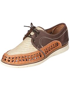 Zapato Artesanal De Piel Para Hombre 602983 Canela