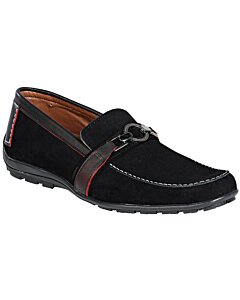 Zapatos Casuales De Gamuza Negros Para Hombre Lam 8510