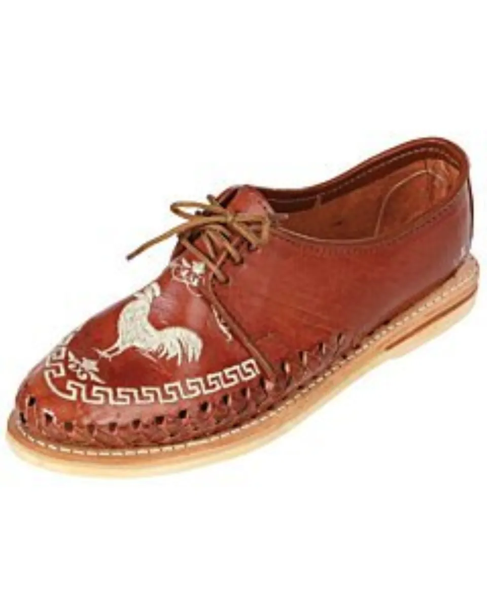 Zapato Artesanal De Piel Para Hombre 603357 Miel