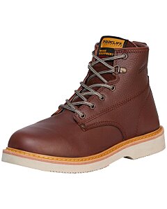 Zapato De Trabajo Cliff 35211 Piel Floater Color Walnut