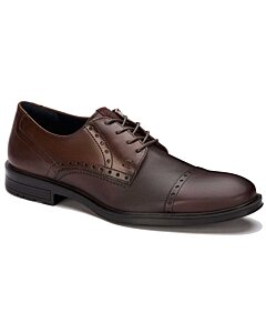 Zapato Oxford De Vestir Ferrato 294-9802 Café
