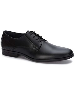 Ferrato 87933 Negro Piel Zapato Para Hombre