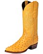 Botas Vaqueras Imitación Avestruz 40837 Butter