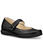 Zapatos De Piel Para Niña Andrea Kids 1268 Color Negro