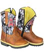 Botas Rodeo USA Para Bebé Niño Color Miel Jar Boots 126573