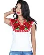 Blusa Artesanal Zinacantan 601401 bLANCA