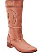 Botas Escaramuza Charra Dama Piel Napa Color Tabaco WD 11-456