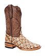 Botas Rodeo Piel Grabada Monster Fish Color Orix WD 11-290