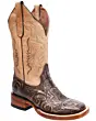 Botas Vaqueras Para Mujer Cinceladas Horma Rodeo Americana White Diamonds Boots 10-527 Miel