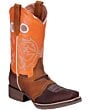 Bota Rodeo Para Joven o Dama El General 28994 Color Miel