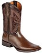 Botas Rodeo Grabado Lizard Color Café El General 44674