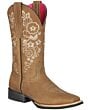 Bota RodeoTexas Para Mujer Piel Color Tabaco El General 44643