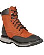 Botas De Trabajo Welt Completo Puntera Kevlar Color Naranja-Negro