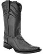 Botas Vaqueras Pata De Avestruz 3X WD 11-047 Color Negro