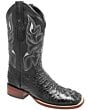 Botas De Cocodrilo Rodeo Americana Negro WD 11-260