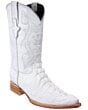 Botas Vaqueras Grabado Cocodrilo Color Blanco WD 11-126