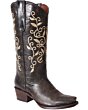 Botas Vaqueras De Mujer Snip Toe Diseño Guia (Enredadera) En El Tubo WD 11-473