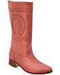 Botas Escaramuza Charra Dama Color Shedrón Piel Napa WD 11-457