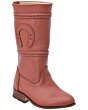 Botas De Niña Para Escaramuza Color Shedrón WD 11-358