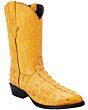 Botas Vaqueras Imitación Caimán Color Mantequilla WD 11-237