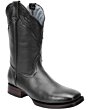Botas De Piel Imitación Venado Negra WD 11-273
