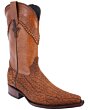 Bota Vaqueras Horma 3X Cuello De Toro Color Miel WD 11-085