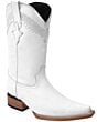 Botas Vaqueras Blancas De Lizard Para Hombre WD 11-059