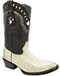 Botas Vaqueras Cocodrilo Color Hueso Horma 900 WD 11-198