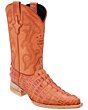 Botas Vaqueras Grabado Cocodrilo Color Cognac WD 11-127