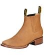 Botines Rodeo Nobuck Liso Color Oro Viejo 126193