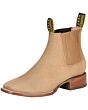 Botines Rodeo Nobuck Liso Color Arena 126193