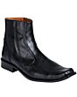 Botines Negros De Vestir Para Hombre Lamasini 7532