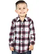 Camisa Vaquera para Niño Negra con Roja a Cuadros, Manga Larga – El General 44735