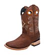 Botas Rodeo Piel Cuello De Toro Color Cognac WD 11-286