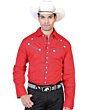 CAMISA ROJA VAQUERA BORDADA EL GENERAL 2019-103