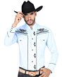 El Señor De Los Cielos Camisa Charra 123906 Azul Claro