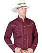 CAMISA CHARRA PACHUQUEÑA ROJA EL GENERAL 2019-107